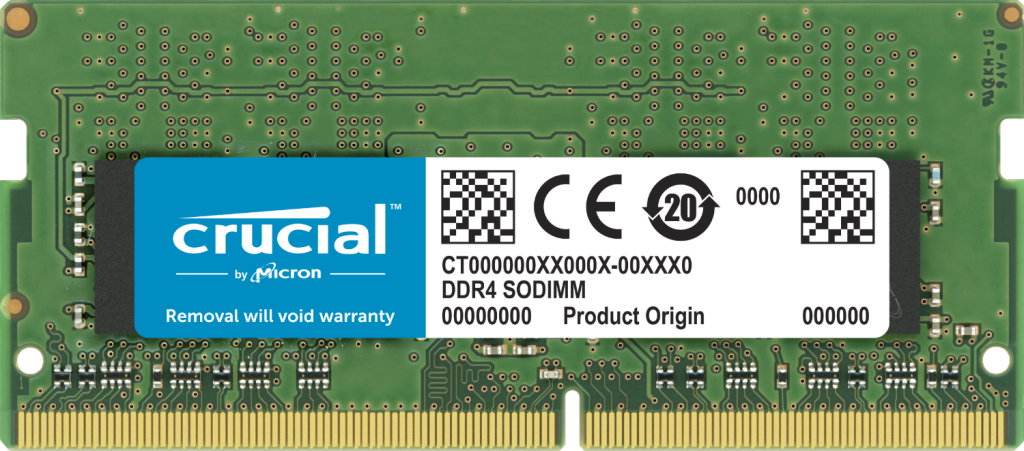 Crucial DDR4 64GB Kit 3200MHz CL22 SO-DIMM 260-PIN