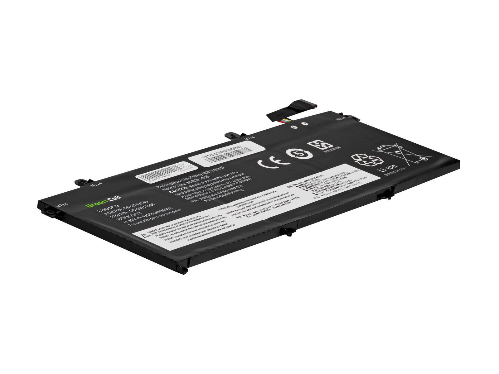 Greencell Laptop Battery for Lenovo ThinkPad T490 T495 P43s P14s 4350mAh