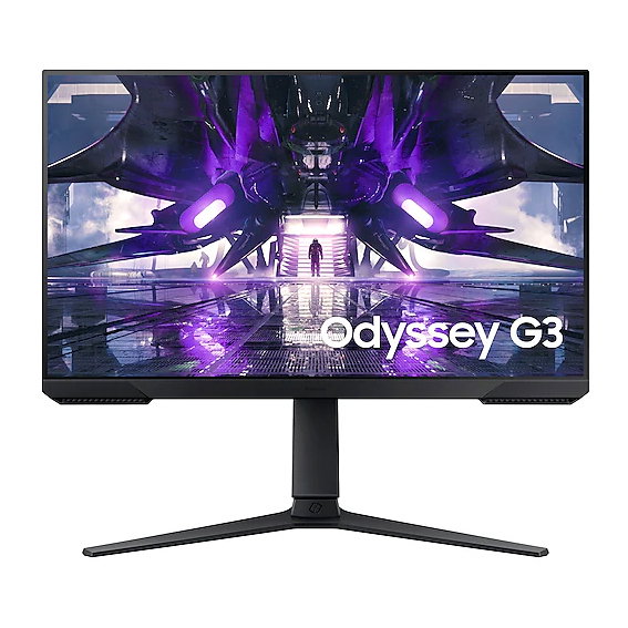 Samsung Monitor 27Inch Odyssey G3 S27AG304NR 1ms 144Hz HDMI DP Pivot Full HD Black