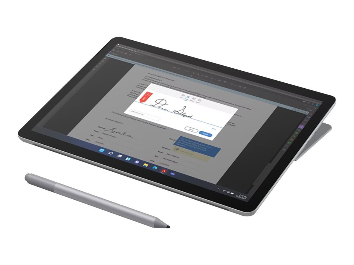 Microsoft Surface Go 4 Platinum 10.5 Inch N200 8GB RAM 128GB UFS Win11 Pro