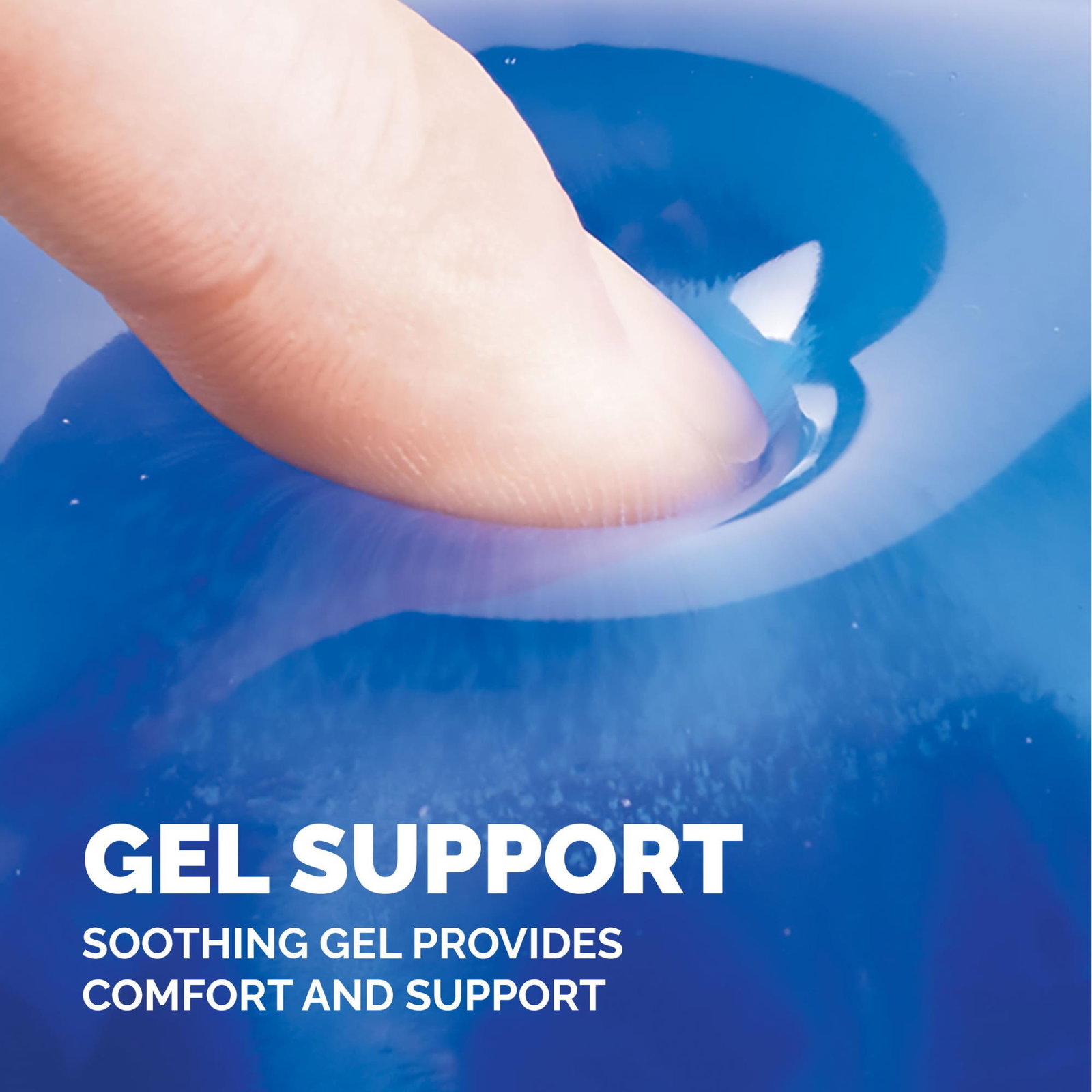 MOUSE PAD CRYSTAL GEL/BLUE 9114120 FELLOWES