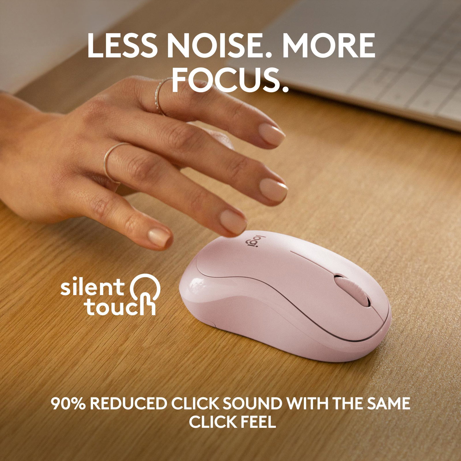MOUSE BLUETH OPTICAL M240/ROSE 910-007121 LOGITECH