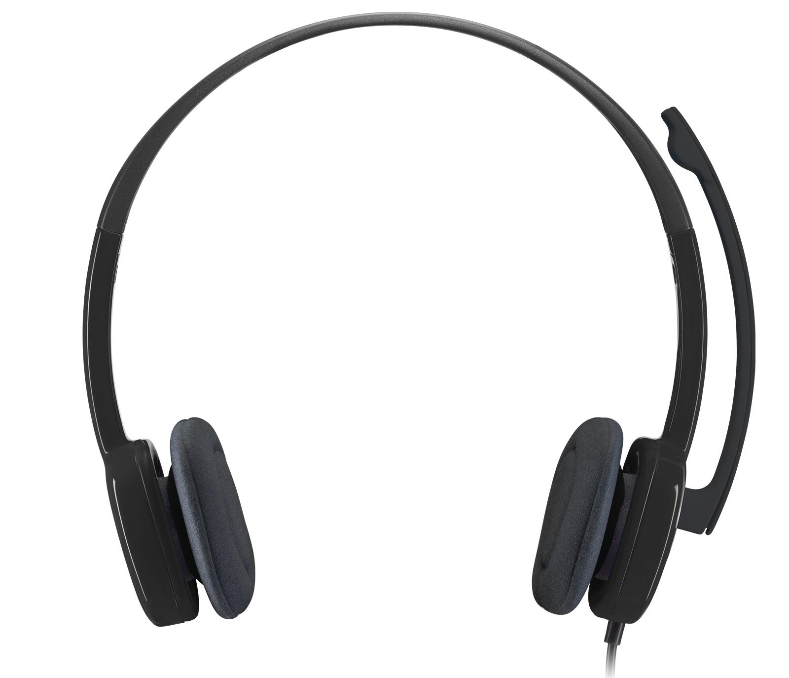 HEADSET STEREO H151/BLACK 981-000589 LOGITECH