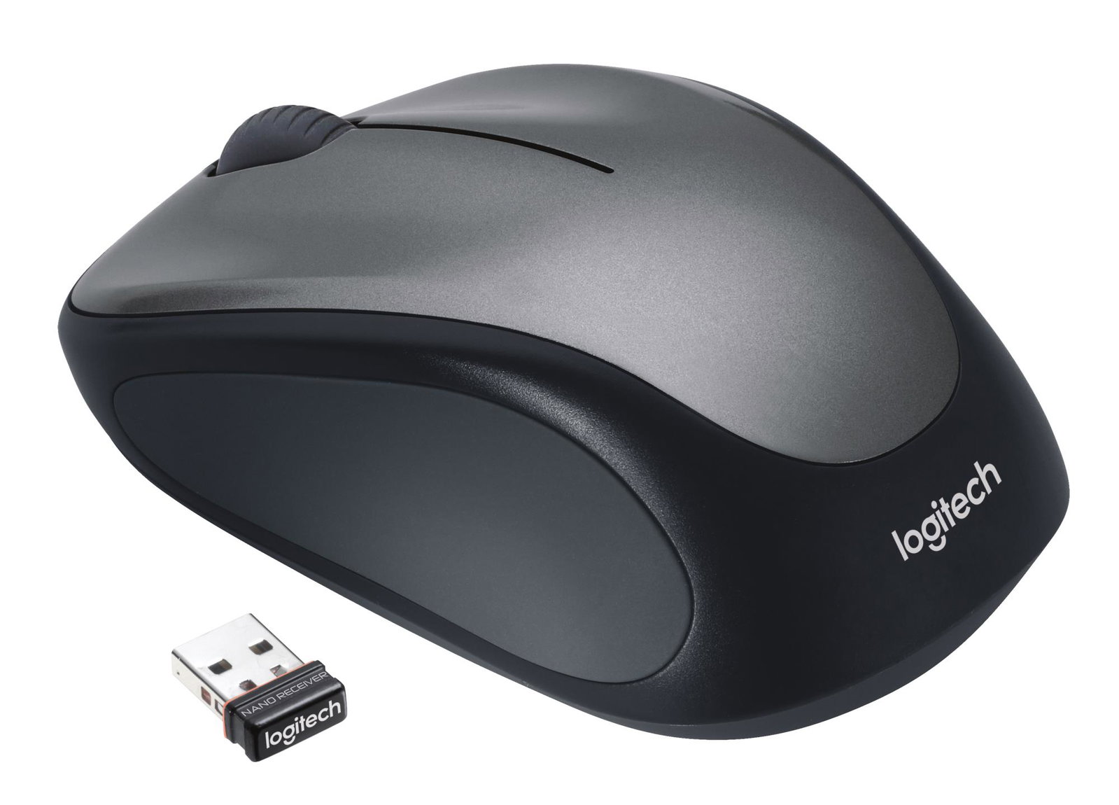 MOUSE USB OPTICAL WRL M235/GREY 910-002201 LOGITECH