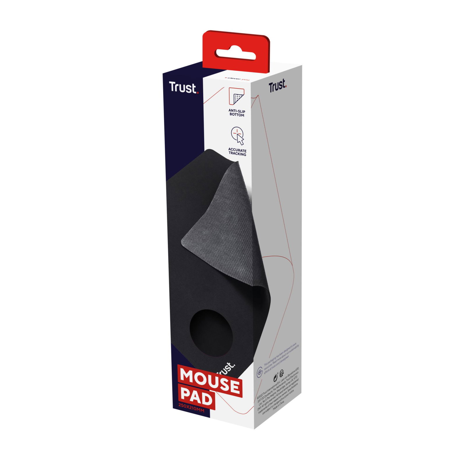 Trust 24193 mouse pad Gaming mouse pad Black
