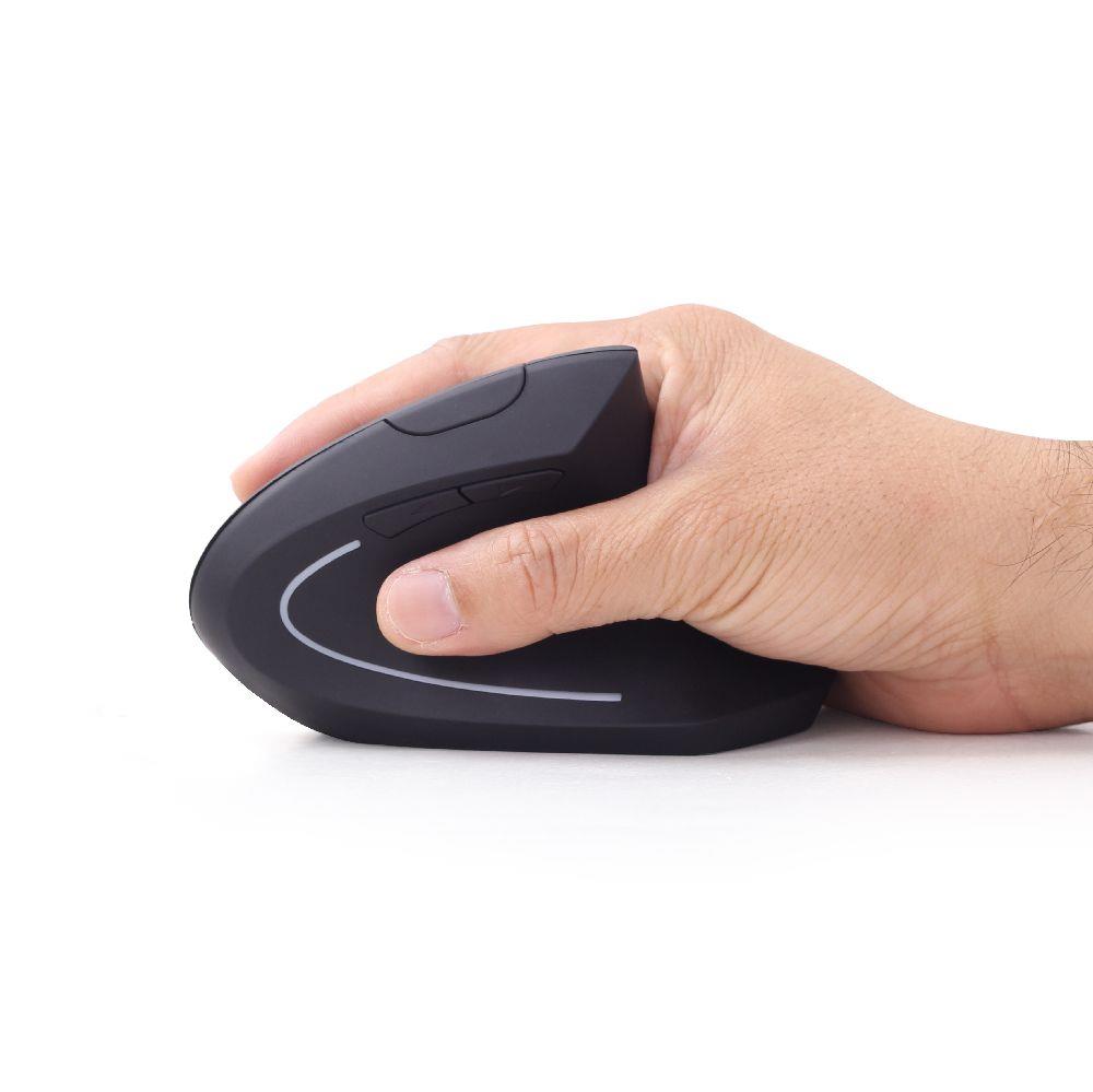 MOUSE USB OPTICAL WRL BLACK/ERGONOMIC MUSW-ERGO-01 GEMBIRD