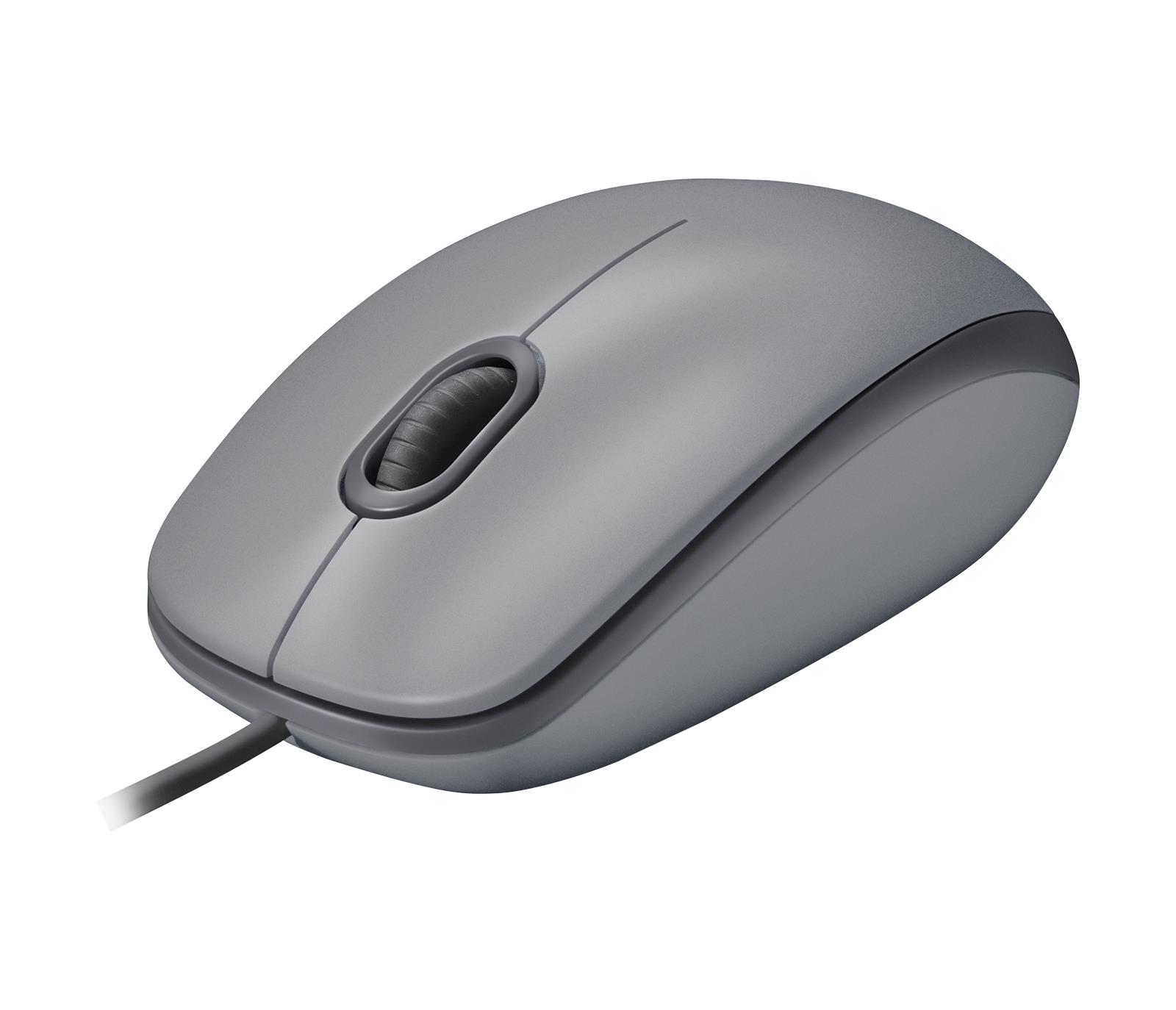MOUSE USB OPTICAL M110 SILENT/MID GRAY 910-006760 LOGITECH