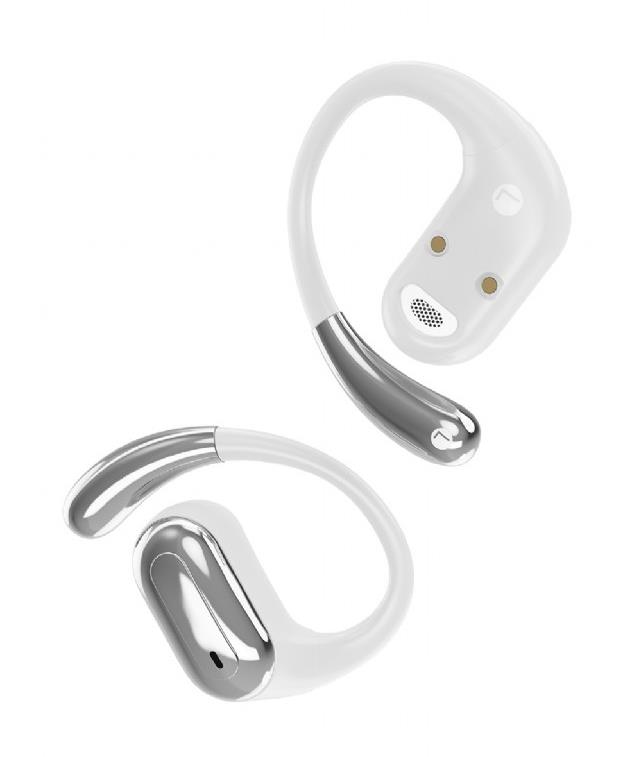 HEADSET BLUETOOTH OPEN EAR/TWS WHITE OWS-01-W GEMBIRD