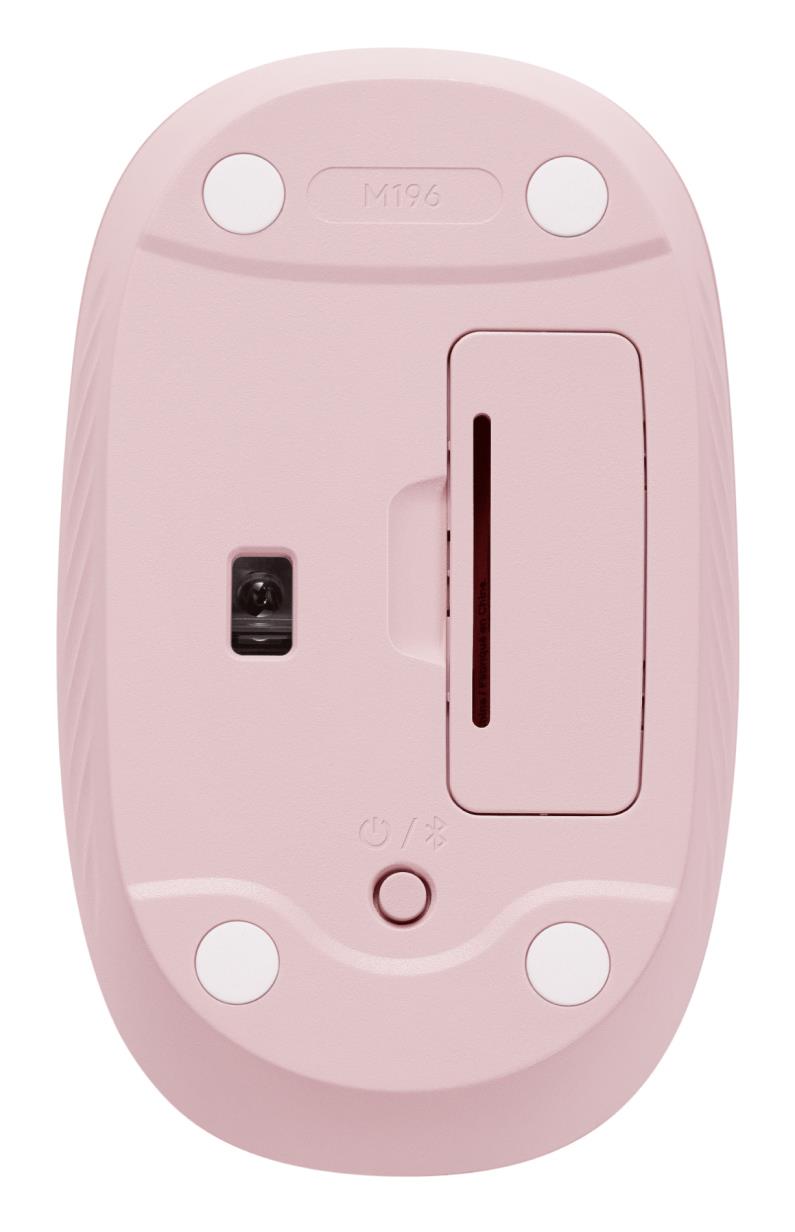 MOUSE BLUETH OPTICAL M196/ROSE 910-007461 LOGITECH