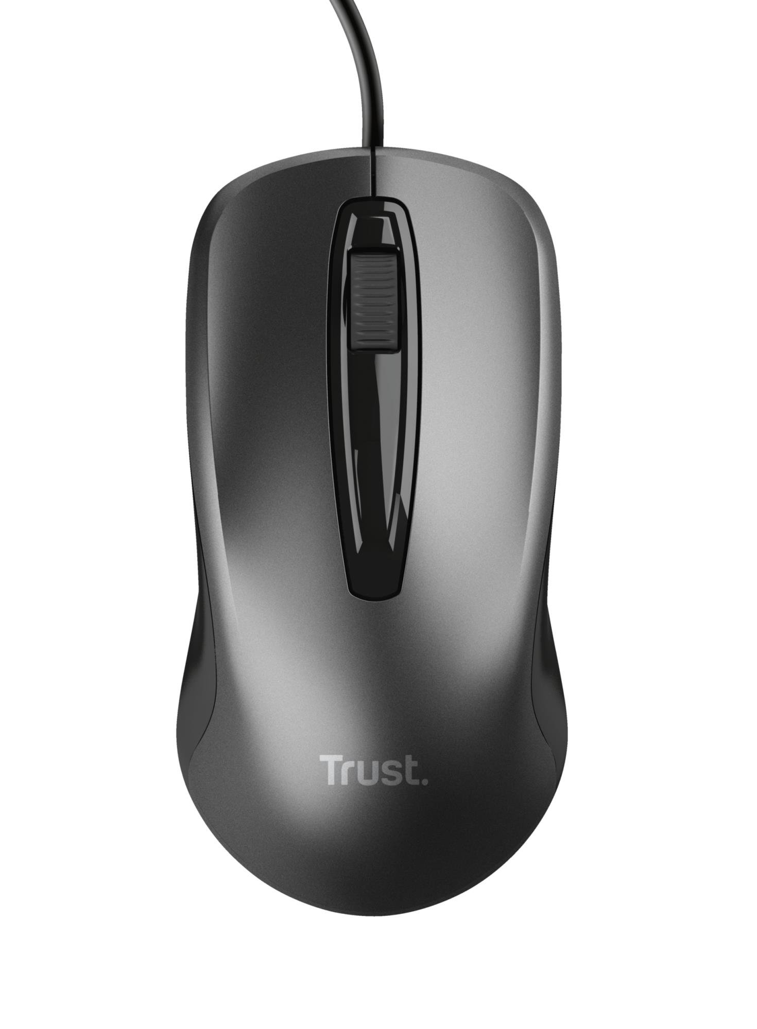Trust 24657 mouse Office Ambidextrous USB Type-A Optical 1200 DPI