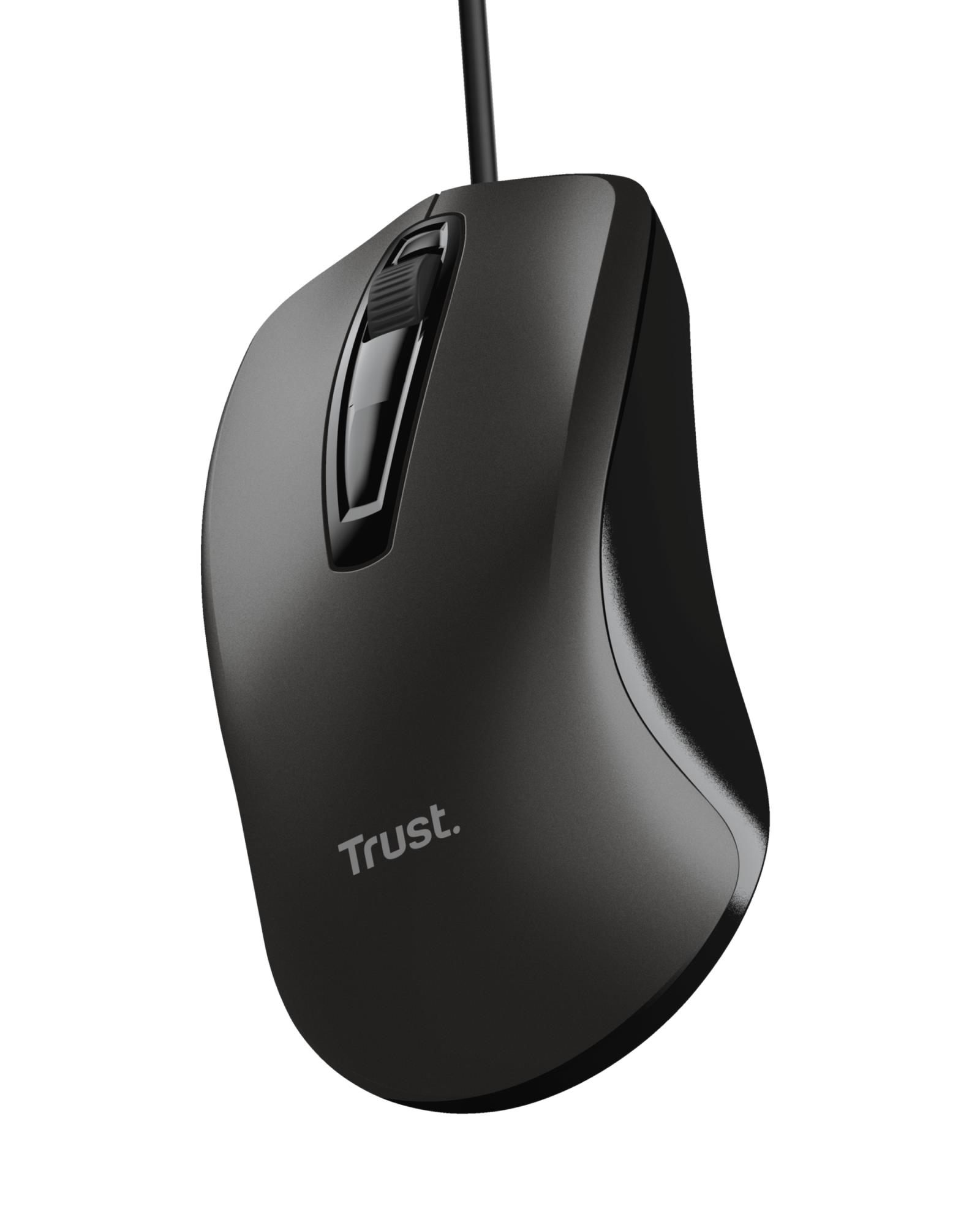 Trust 24657 mouse Office Ambidextrous USB Type-A Optical 1200 DPI