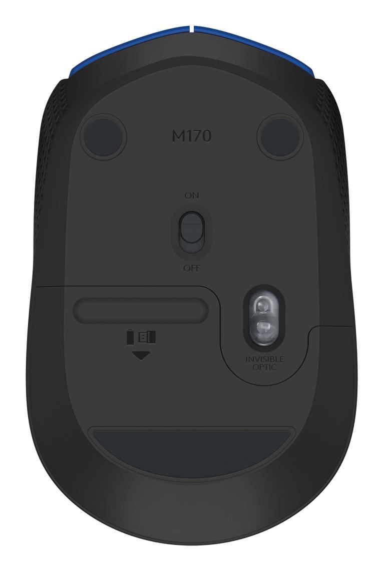 MOUSE USB OPTICAL WRL M171/BLUE 910-004640 LOGITECH