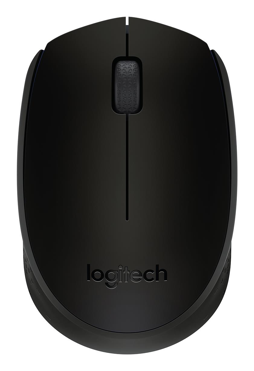 MOUSE USB OPTICAL WRL B170/BLACK 910-004798 LOGITECH