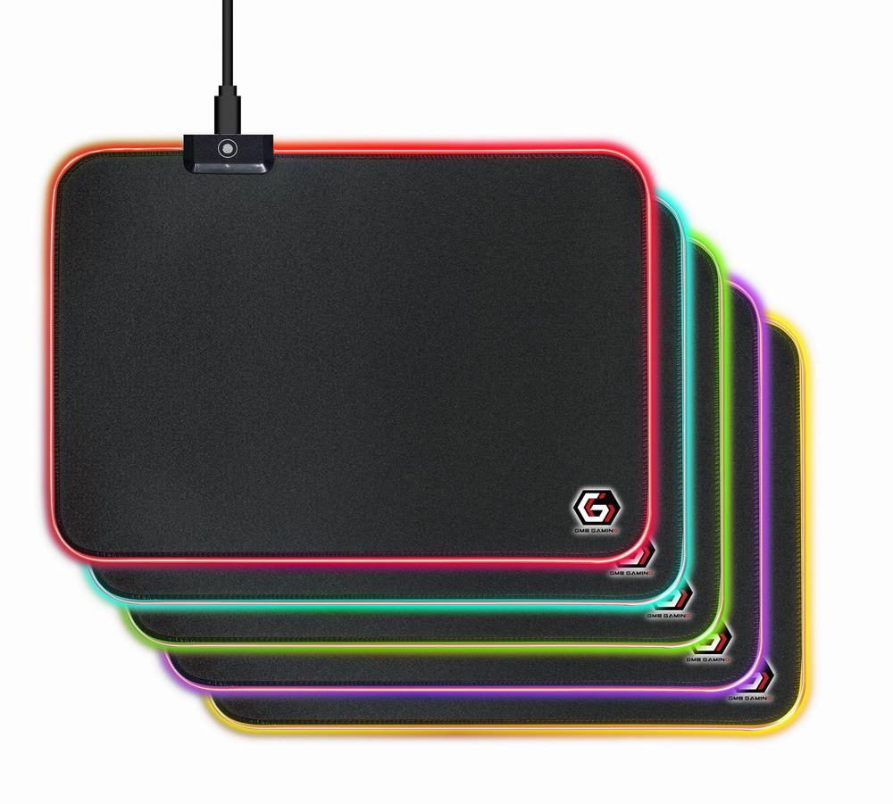 MOUSE PAD GAMING LED MEDIUM/MP-GAMELED-M GEMBIRD