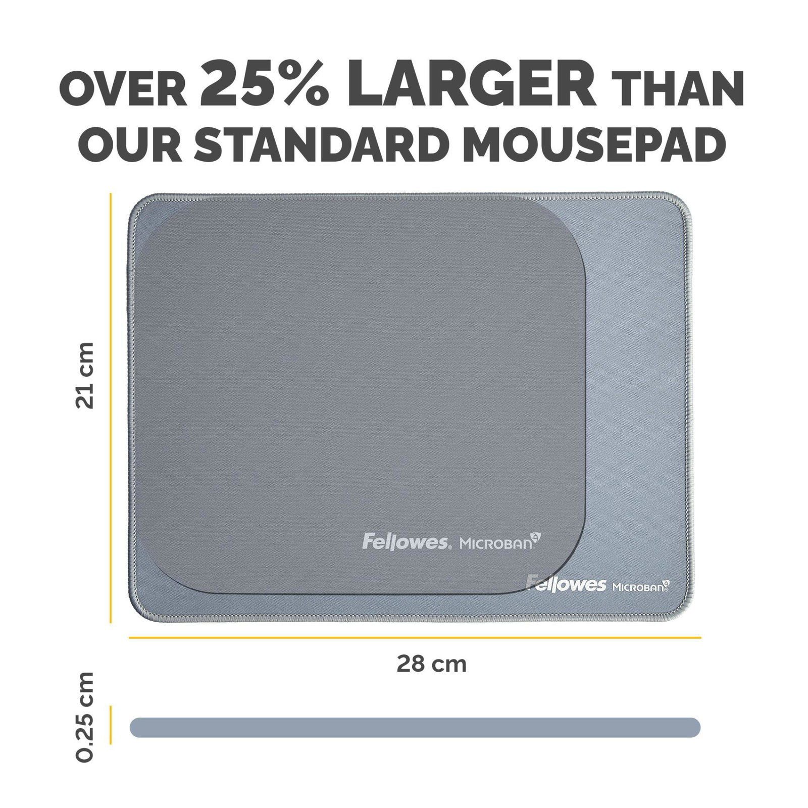 MOUSE PAD BREYTA XL/MARINE 100139317 FELLOWES
