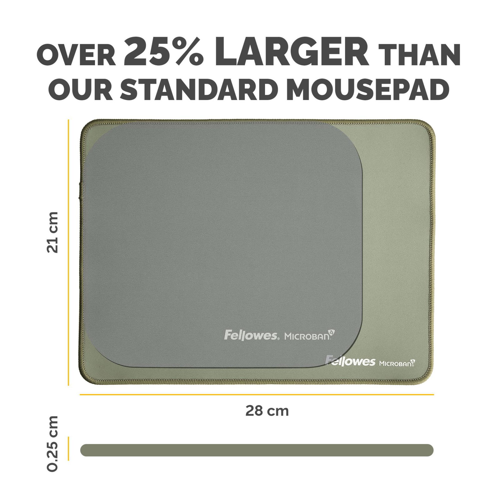 MOUSE PAD BREYTA XL/SAGE 100139318 FELLOWES
