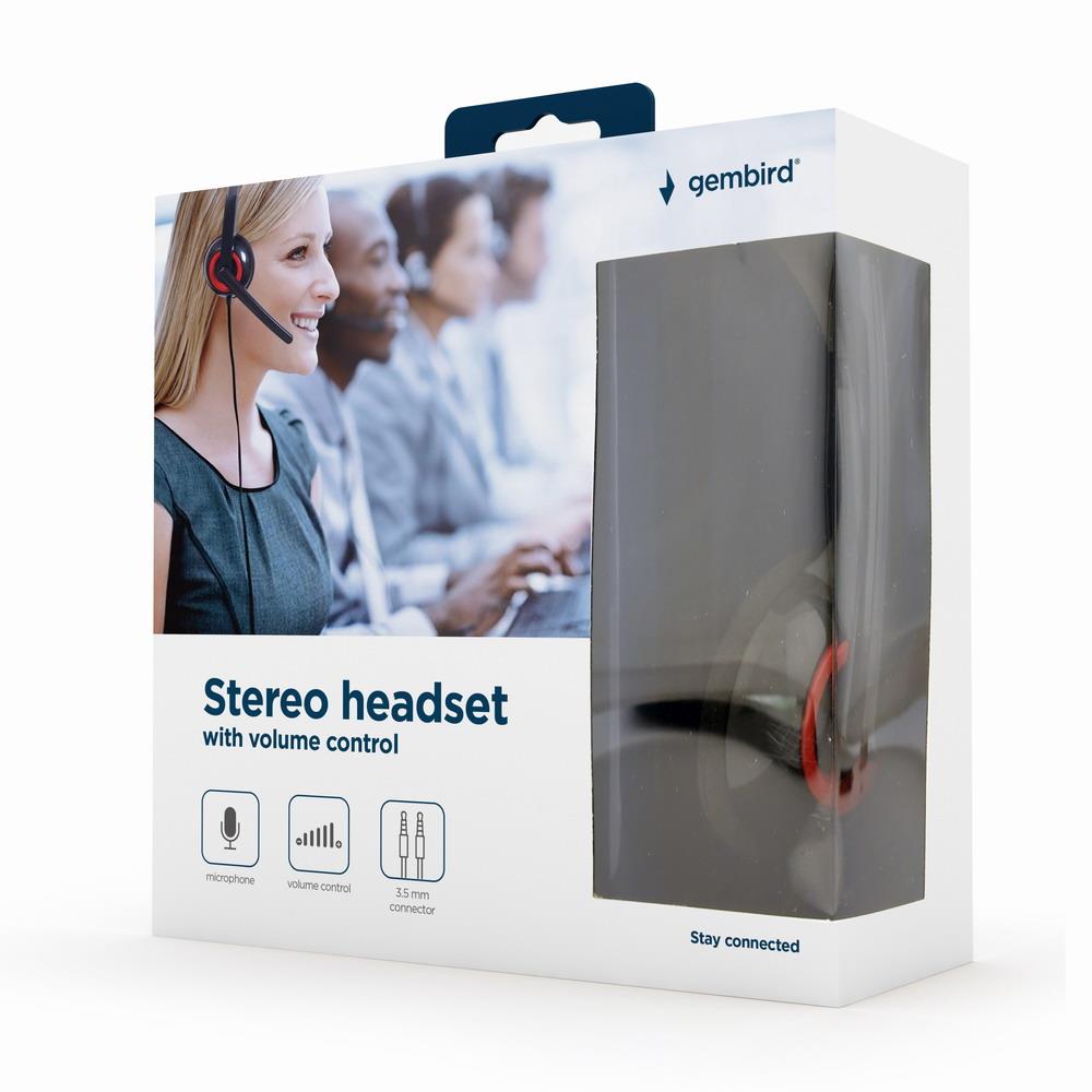HEADSET STEREO/MHS-002 GEMBIRD