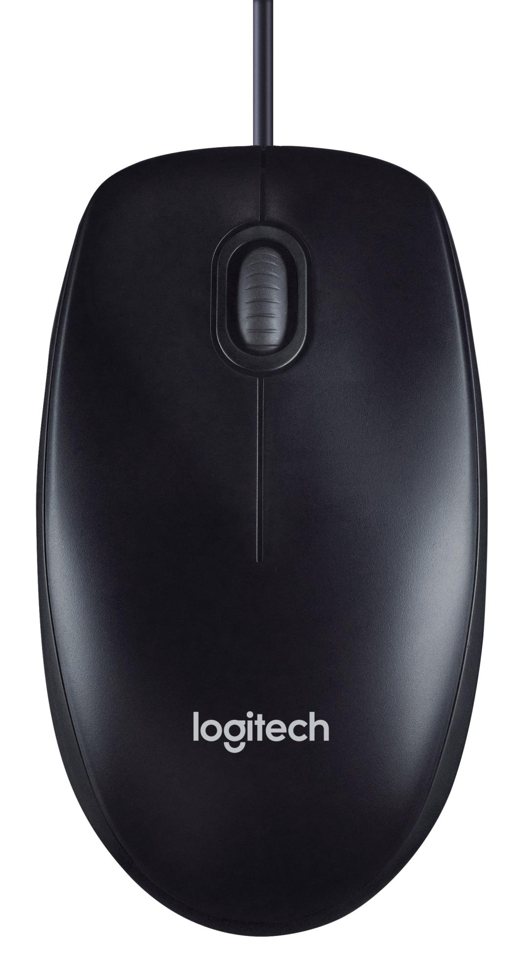 MOUSE USB OPTICAL M90/BLACK 910-001793 LOGITECH