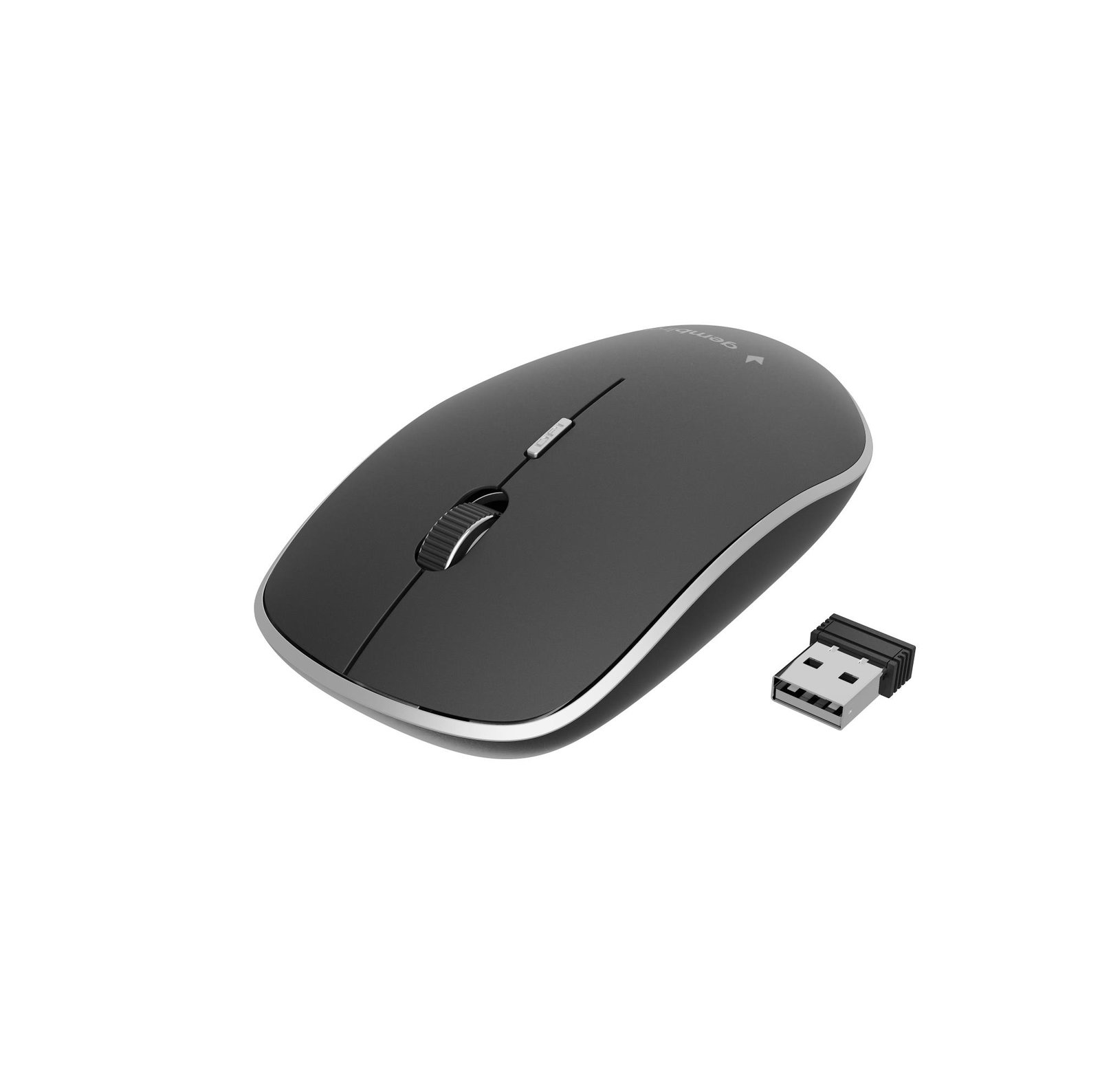 MOUSE USB OPTICAL WRL/BLACK MUSW-4B-01 GEMBIRD