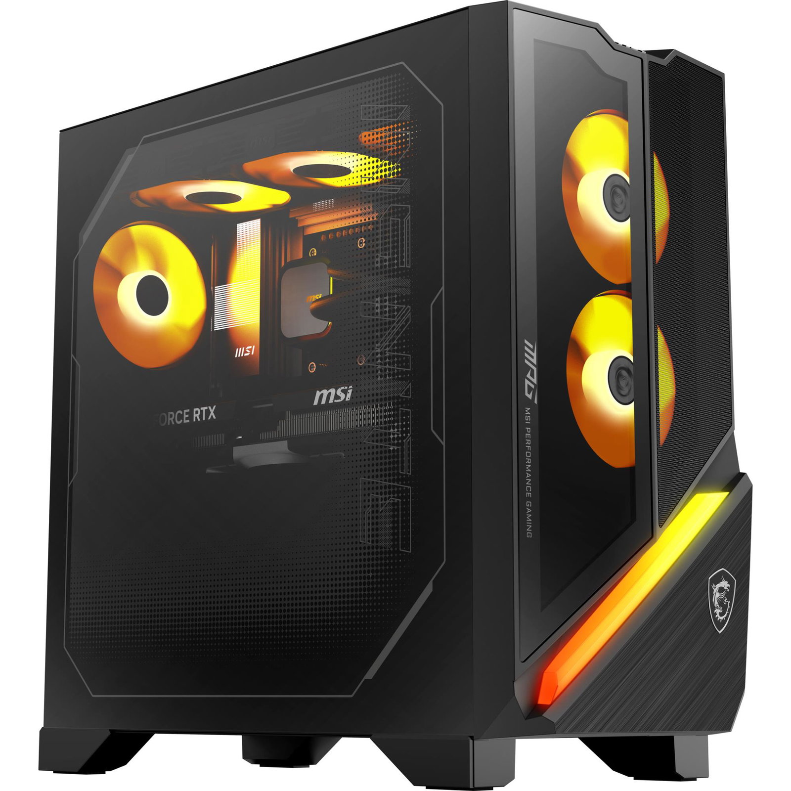 PC MSI Desktop AMD RyzenT 7 7800X3D 32 GB DDR5-SDRAM Storage SSD SSD 1 TB NVIDIA GeForce RTX 5070 Ti On board graphics AMD Radeon Graphics Wi-Fi Yes Bluetooth Yes Windows 11 Home MPGINFZ3X3D7NVRR7-873EU
