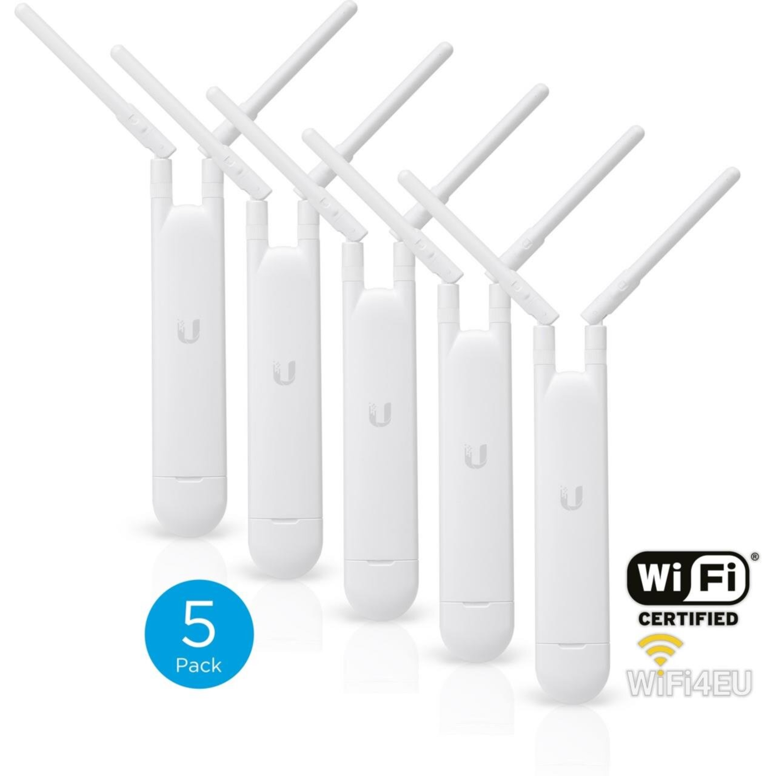 Ubiquiti 5pcs AC Mesh WLAN Access Point AC1200 Dual-Band- 1x GbE LAN