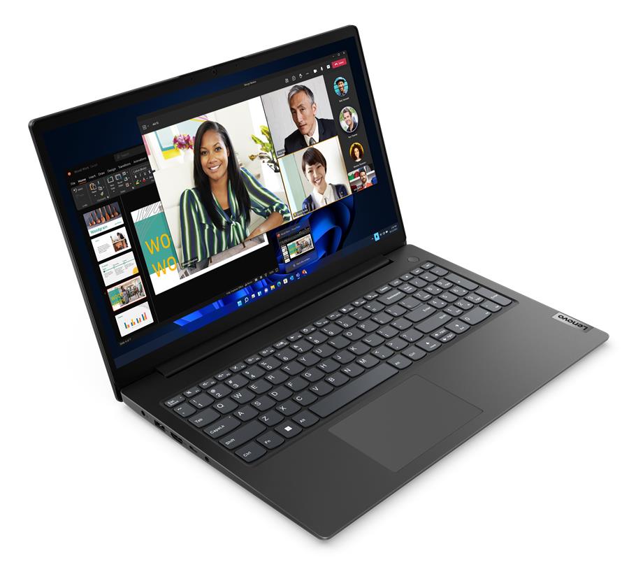 Notebook LENOVO V15 G4 AMN CPU AMD RyzenT 3 7320U 2.4 GHz 15.6 1920 x 1080 pixels RAM 8 GB LPDDR5-SDRAM SSD 256 GB Discrete graphics Not available On-board graphics Yes Numeric keypad Yes Keyboard language English Colour Black Weight 1.65 kg 5500 MHz 82YU00YWRM