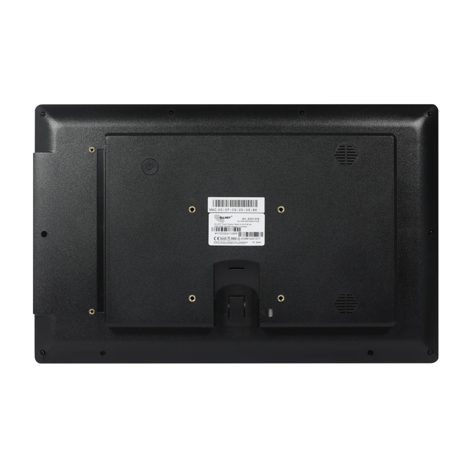 ALLNET Touch Display Tablet 14-inch PoE with 8GB/64GB RK3568 Android 13