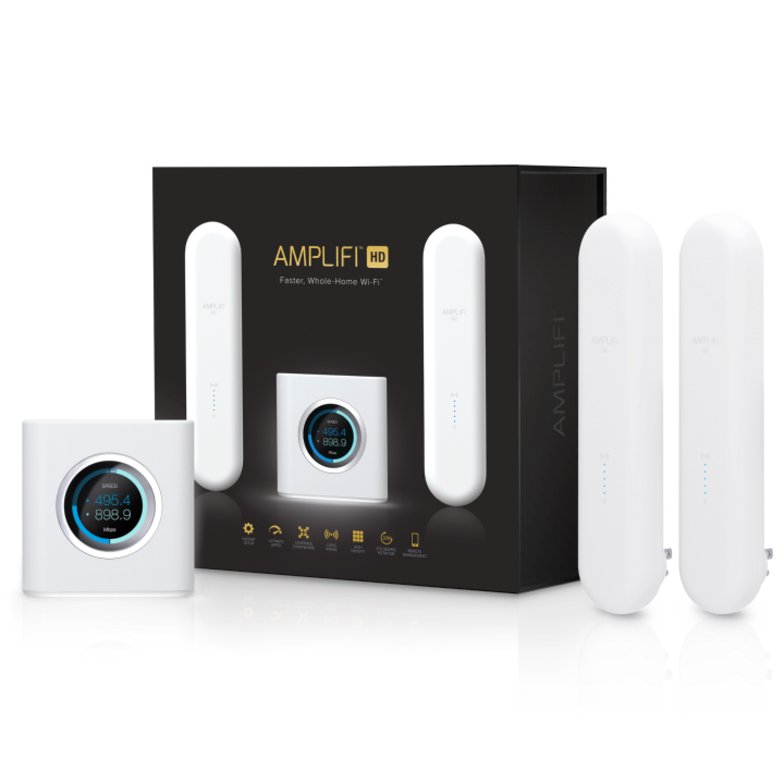 Ubiquiti AmpliFi Home Wi-Fi System AFi-HD Wi-Fi System