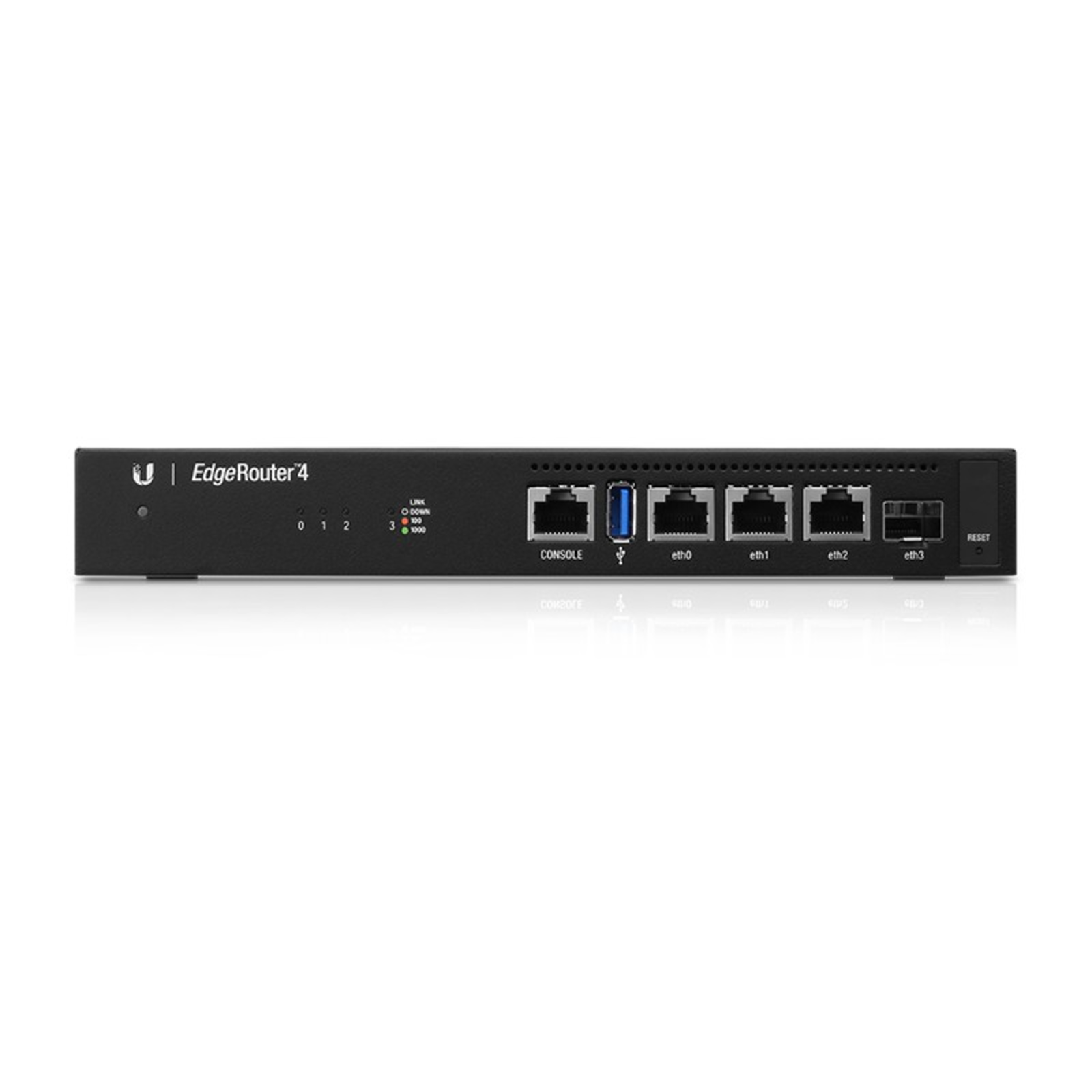 Ubiquiti UBNT EdgeMAX Edgerouter 4 1GHz Quad-core CPU 1GB RAM EdgeOS 3 Gigabit Ports + 1xSFP Slot