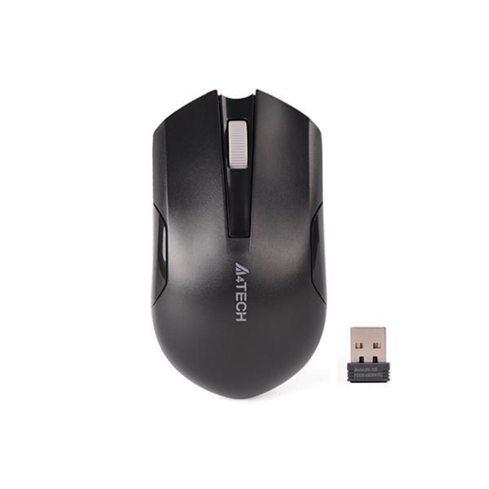 A4tech G3-200NS V-Track Wireless Optical Mouse 2.4GHz Range 10 M Black