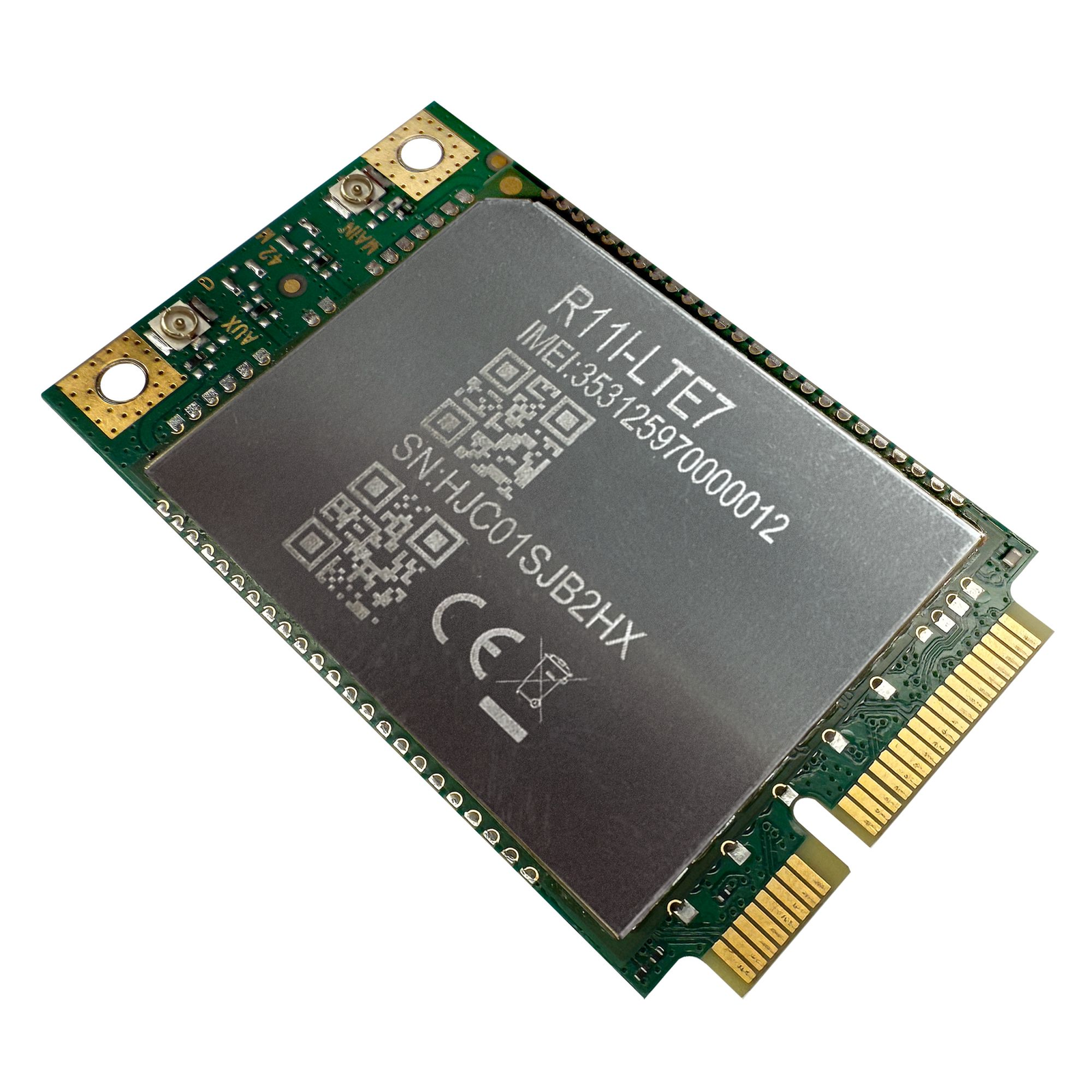 Mikredik miniPCI-E LTE Card CAT7 R11E-LTE7 - router - Mini-PCI