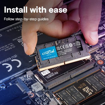 CRUCIAL 16GB DDR5-RAM SO-DIMM CL46 PC5600