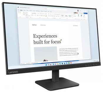 LENOVO L24-4E 23.8 WLED (1920X1080) IPS/250NITS/100HZ/4MS/99% SRGB/HDMI 1.4/VGA (3YEAR WARRANTY)