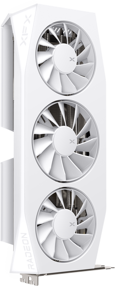 XFX Mercury Radeon RX 9060 XT OC White Gaming Edition graphics card, 16384 MB GDDR6