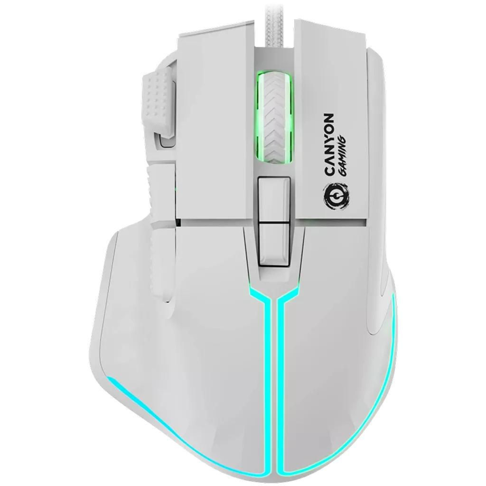 Canyon Gaming Mouse Fortnax GM-636 20000 DPIRGB9 Keys Wh Retail