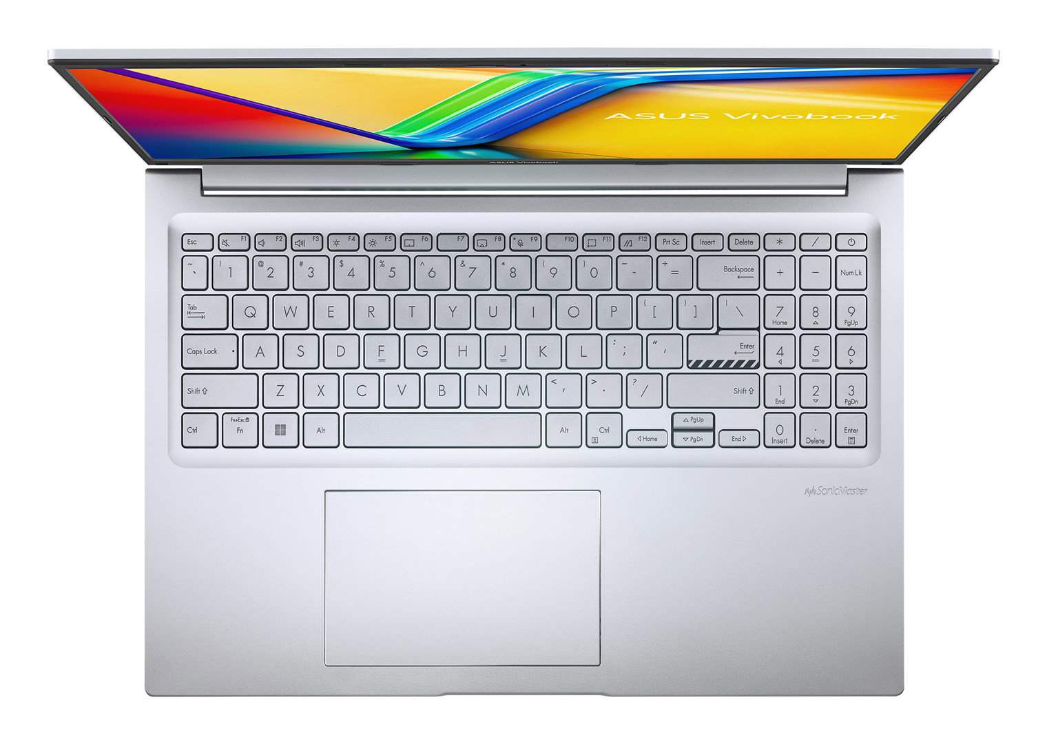 ASUS Vivobook 16 F1605VA-WS96 Intel Core i9 i9-13900H Laptop 40.6 cm (16) WUXGA 16 GB DDR4-SDRAM 1 TB SSD Wi-Fi 6E (802.11ax) Windows 11 Home Silver New Repack/Repacked