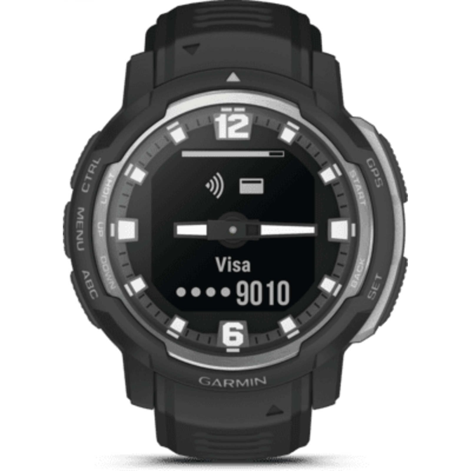 Garmin INSTINCT CROSSOVER Black/Silver