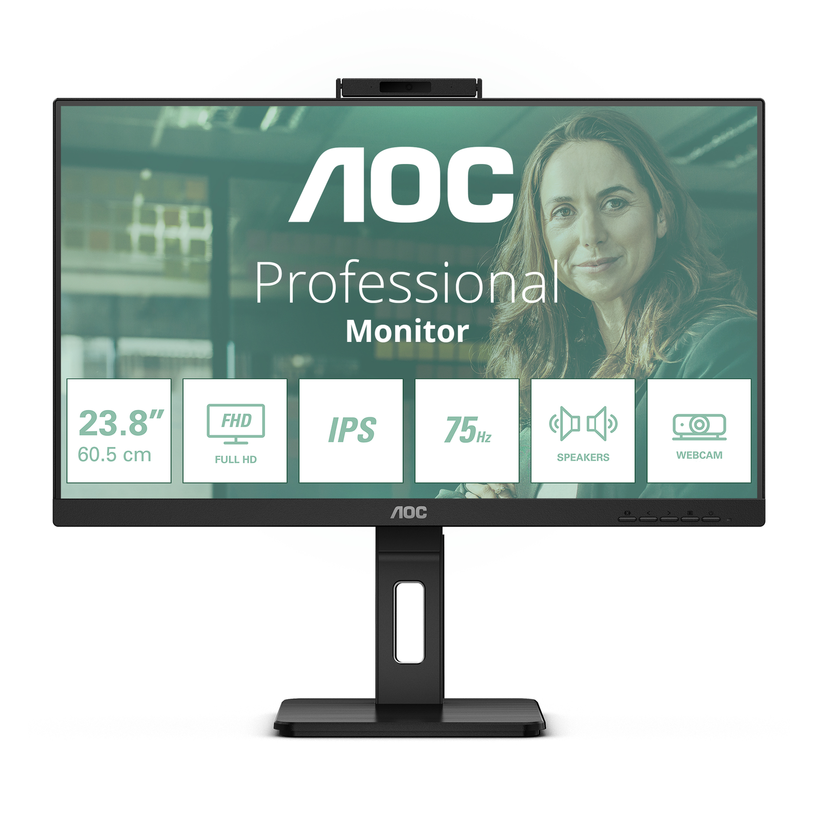 AOC 24P3QW computer monitor 60.5 cm (23.8