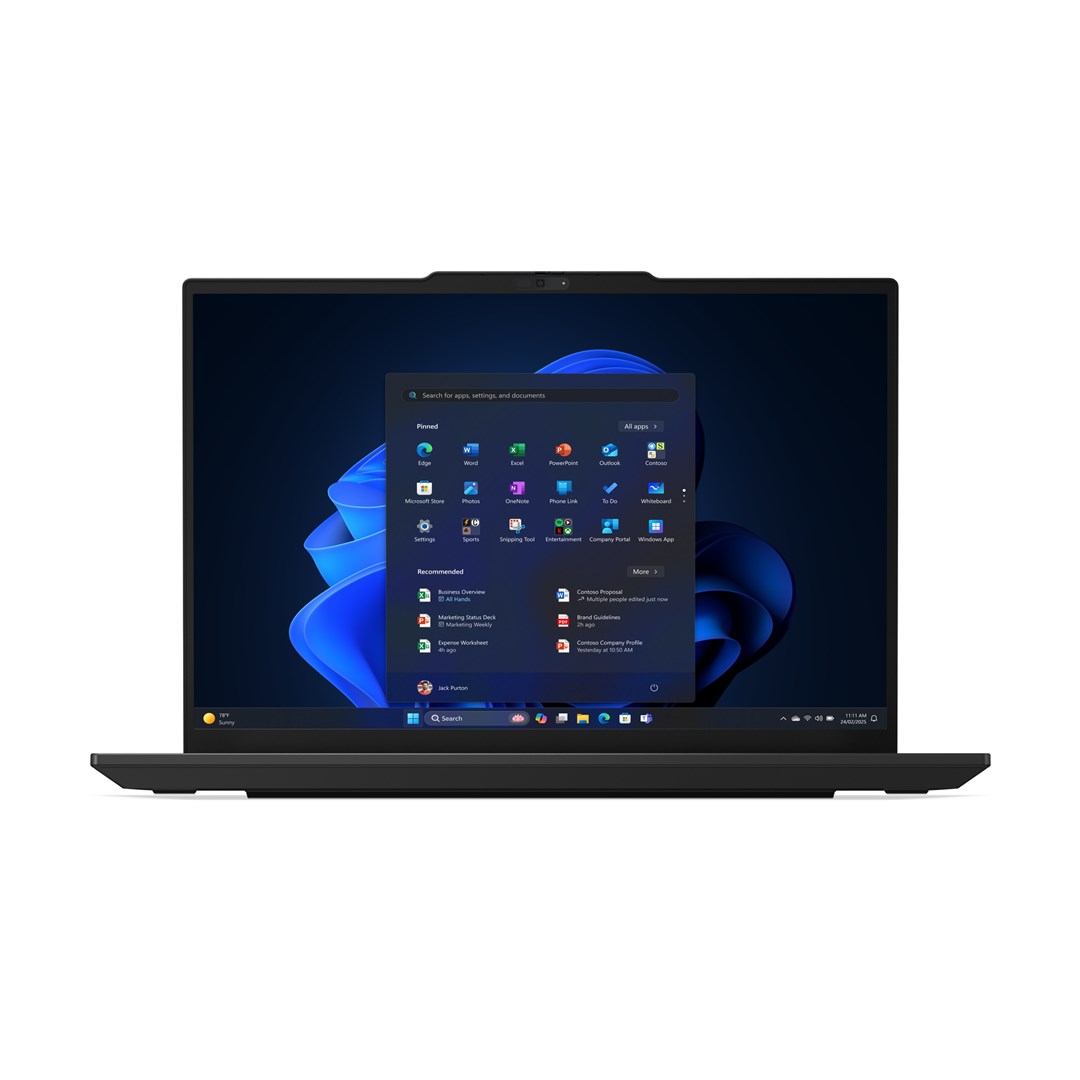 Lenovo ThinkPad E14 Gen 7 (Intel) Copilot+ PC Intel Core Ultra 5 226V Laptop 35.6 cm (14) WUXGA 16 GB LPDDR5x-SDRAM 512 GB SSD Wi-Fi 6E (802.11ax) Windows 11 Pro English Black