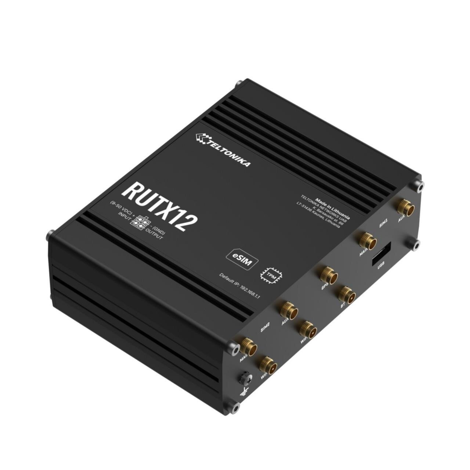 Teltonika RUTX12 Wireless router WWAN 5-Port-Switch