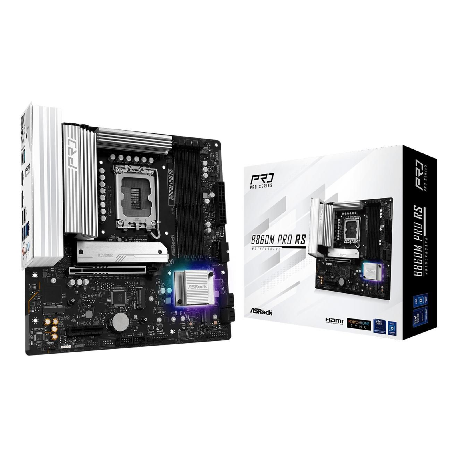 ASROCK B860M Pro RS LGA1851 DDR5 MATX MB