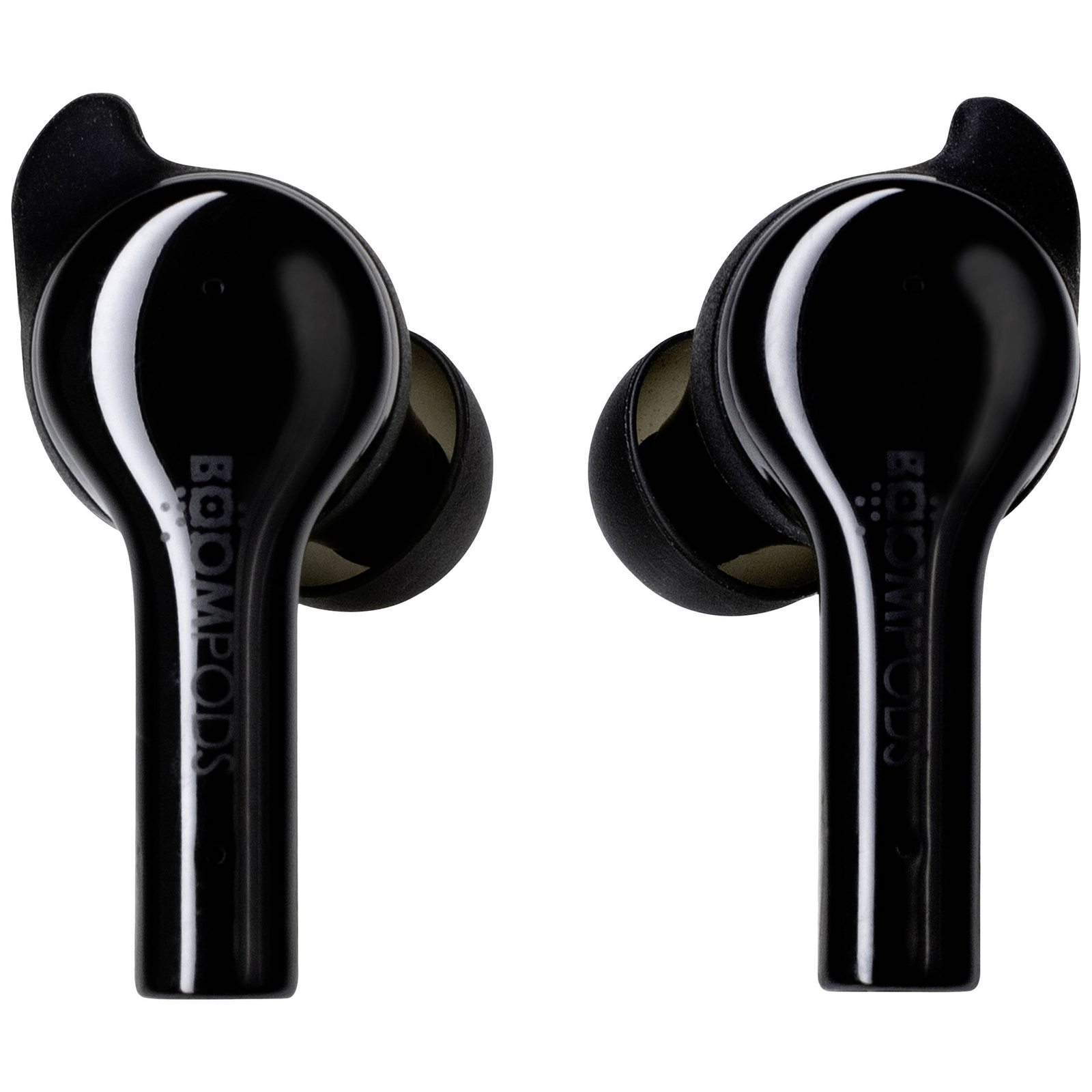 BOOMPODS Bassline GO Wireless Everyday Music Headphones Black