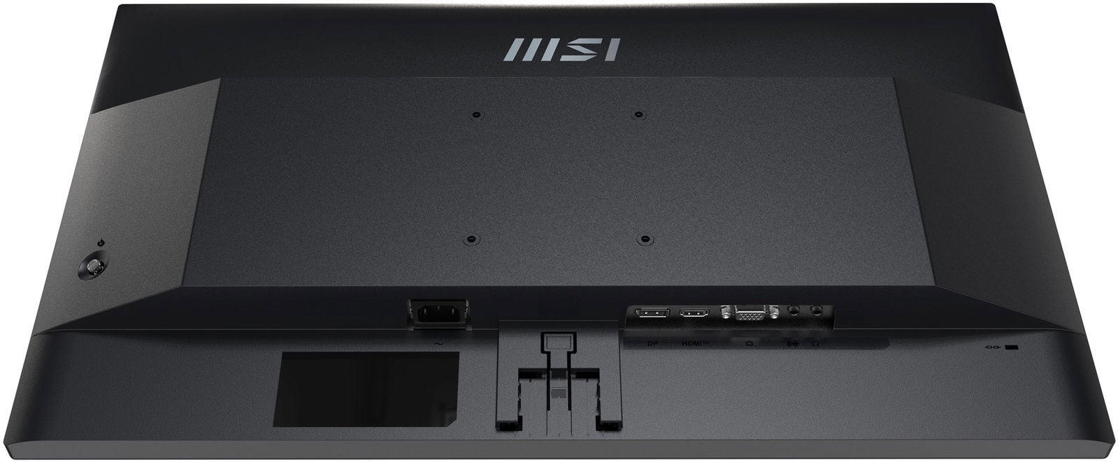 MSI Pro MP245G 24 Inch Monitor, FHD (1920 x 1080), 100Hz, IPS, 1ms, 1x HDMI 1.4b, 1x DP 1.2a output, 1x D-Sub(VGA), Built-in Speakers, Anti-Glare, Anti-Flicker, Less Blue light, TV Certified, VESA, Kensington, Black