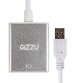 Gizzu USB3.0 to HDMI 25cm Adapter Silver