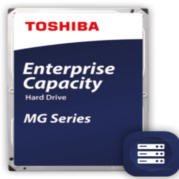2TB Toshiba MG Series SAS 12Gbit/s 3.5 7200RPM 128MB 4Kn Enterprise Hard Drive