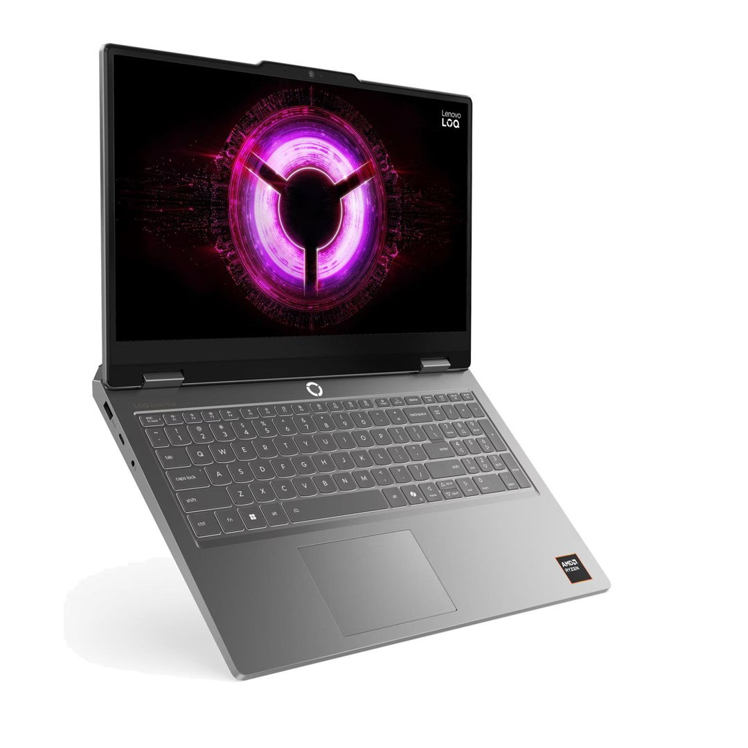 Lenovo LOQ Essential 15ARP11 Ryzen 5 150 15.6 FHD IPS 300 nits 144Hz AG 16GB DDR5 4800 512GB SSD GeForce RTX 5050 8GB 720p webcam 60Wh Windows 11 Luna Grey