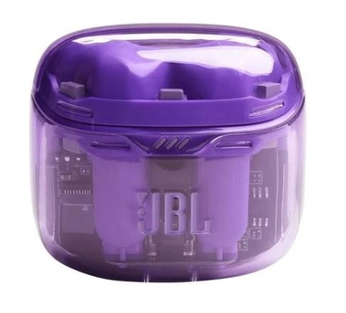 JBL Tune Flex Ghost Edition Headset True Wireless Stereo (TWS) In-ear Calls/Music Bluetooth Purple, Translucent