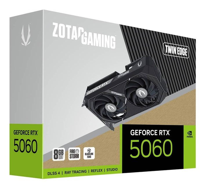 Zotac GAMING GeForce RTX 5060 Twin Edge NVIDIA 8 GB GDDR7