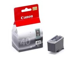 PG-40 INK CARTRIDGE BLACK - F/ IP1600/ 2200/ MP150/ 170
