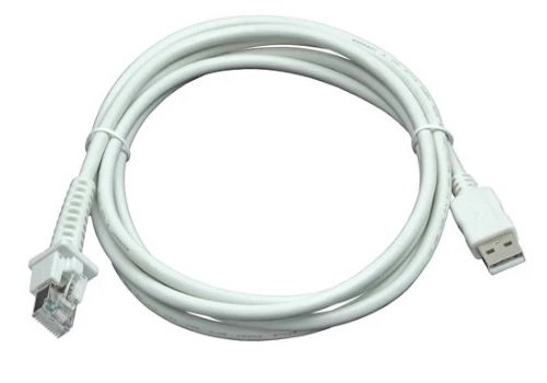 CABLE USB TYPE A TPUW STRAIGHT - 2M WHITE